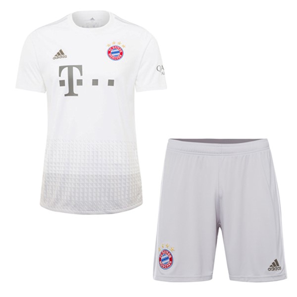 Camiseta Bayern Munich Segunda equipo Niños 2019-20 Blanco